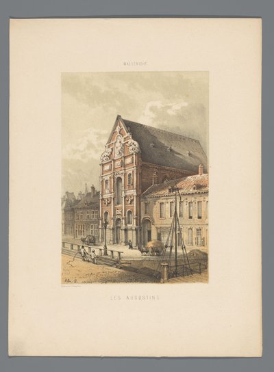 Église des Augustins à Maastricht (série Monuments de Maestricht) - Alexander Schaepkens