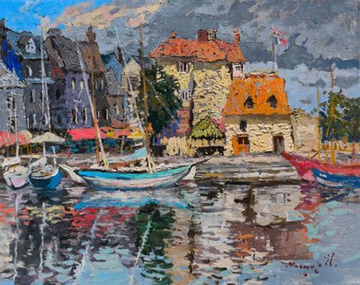 Le port coloré d