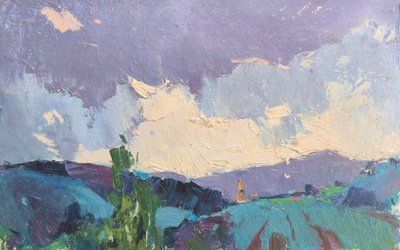 Un ciel spectaculaire au-dessus des montagnes - Alexander Shandor