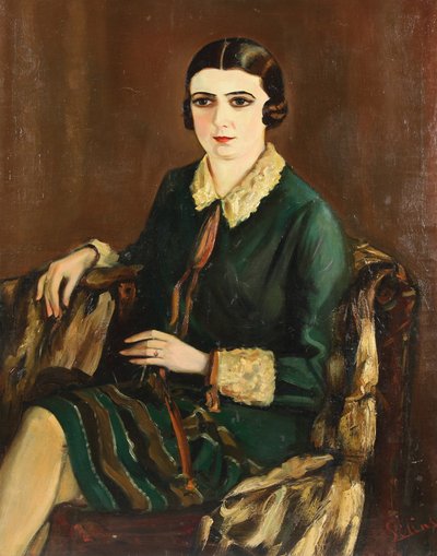 Portrait de Lilya Brik 1891-1978, 1921 - Alexander Silins