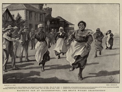 Jour de Mafeking à Matjesfontein, le championnat des poids lourds - Alexander Stuart Boyd