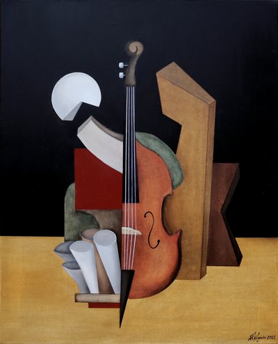 Nature morte géométrique au violoncelle - Alexander Trifonov