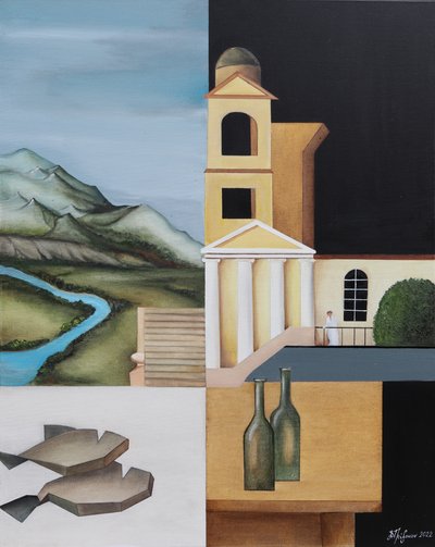 Composition surréaliste fragmentée - Alexander Trifonov