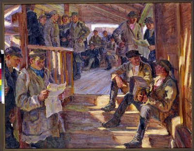 Scène à un poste d