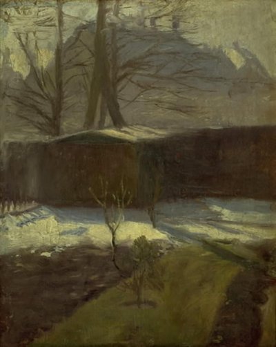 Un jardin en hiver, Helenevej. Copenhague - Alexander Wilde
