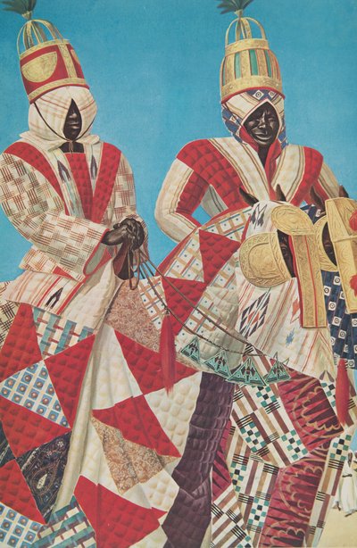 Cavaliers Djerma (Niamey), de Dessins et Peintures d