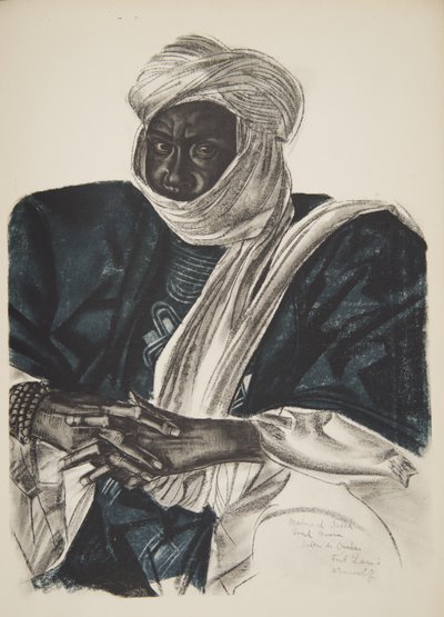 Mohamed Salek, dit Doud Moura, Sultan du Ouadai (Fort Lamy) - Alexander Yakovlev