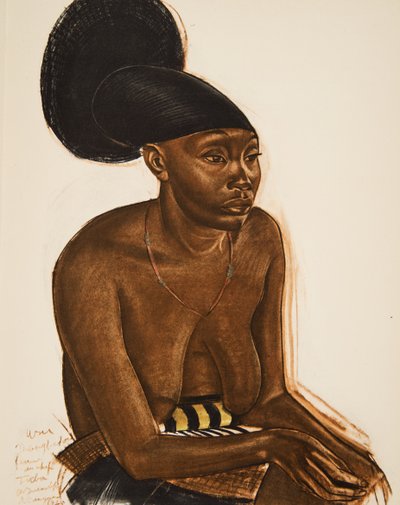 Uru, la Mangbeou (Niangara) Haut Ouelle, de Dessins et Peintures d