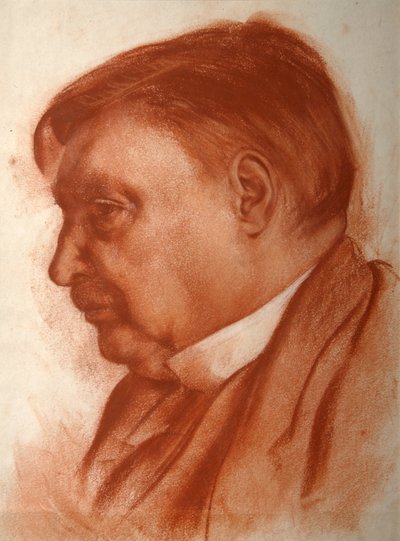 Portrait du compositeur Alexandre Glazounov, 1865-1936 - Alexander Yevgenyevich Yakovlev