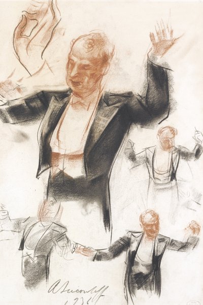 Serge Koussevitzky dirigeant - Alexander Yevgenyevich Yakovlev