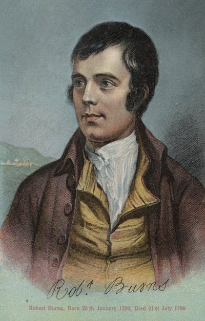 Robert Burns, poète écossais - Alexander after Nasmyth