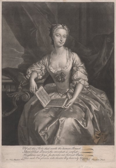 Madame Clive, De tous les arts qui apaisent le sein humain... - Alexander van Haecken