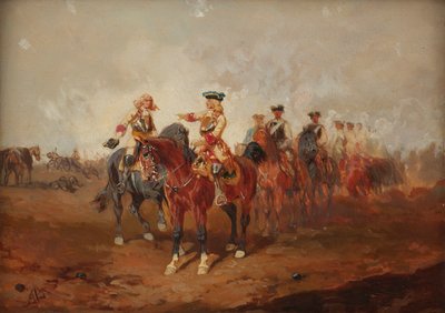 Après la bataille - Alexander von Bensa