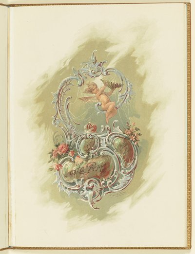 Programme pour le ballet La Perle de Marius Petipa et Riccardo Drigo, 1896 - Alexander von Hohen