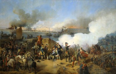 Assaut de la forteresse suédoise de Nöteborg par les troupes russes, 11 octobre 1702, 1846 - Alexander von Kotzebue