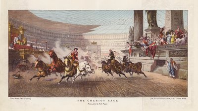 La course de chars - Alexander von Wagner