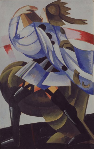 Mercutio. Conception de costume pour la pièce Roméo et Juliette de W. Shakespeare, 1921 - Alexandra Alexandrowna Exter