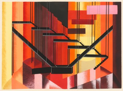Décor de théâtre - Alexandra Alexandrowna Exter