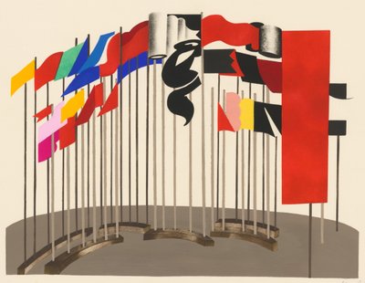 Décor de théâtre - Alexandra Alexandrowna Exter