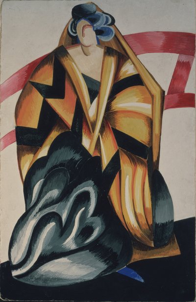 Nourrice. Costume pour la pièce Roméo et Juliette de W. Shakespeare, 1921 - Alexandra Alexandrowna Exter