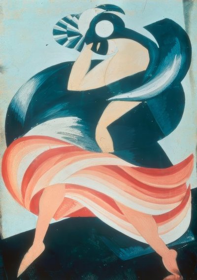 Figurine du 3e masque féminin - Alexandra Alexandrowna Exter