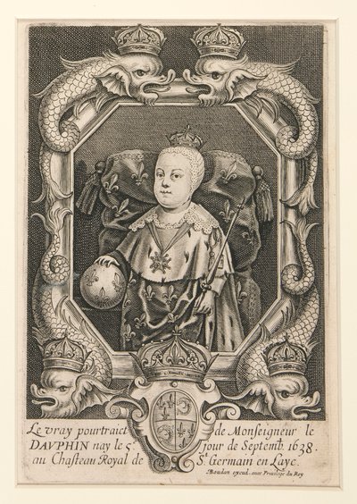 Portrait de Louis XIV en tant que Dauphin - Alexandre Boudan
