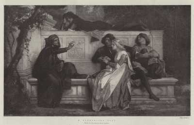 Un poète florentin - Alexandre Cabanel
