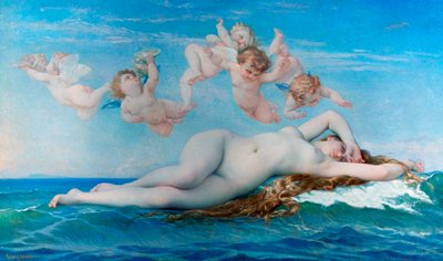 La Naissance de Vénus, 1863 - Alexandre Cabanel