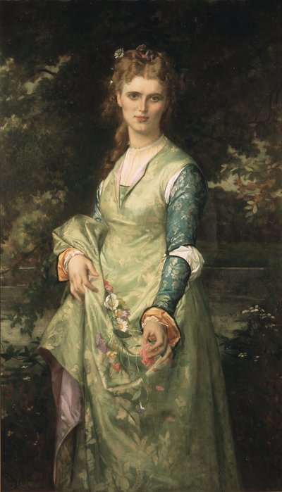Christina Nilsson en Ophélie - Alexandre Cabanel