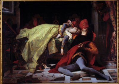 Mort de Francesca de Rimini et Paolo Malatesta (1284) - Alexandre Cabanel