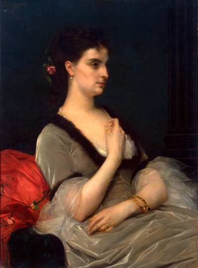 Portrait de la princesse Elizabeth Vorontsova-Dashkova, 1873 - Alexandre Cabanel