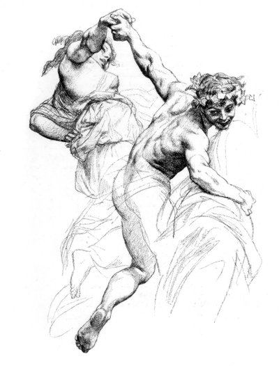 Étude pour Le Triomphe de Flore, vers 1880-1882 - Alexandre Cabanel