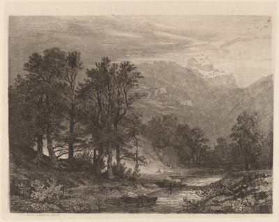 Ruisseau de montagne - Alexandre Calame