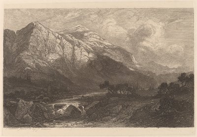 Ruisseau de Montagne - Alexandre Calame
