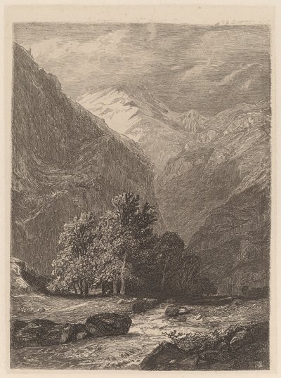 Ruisseau de montagne - Alexandre Calame