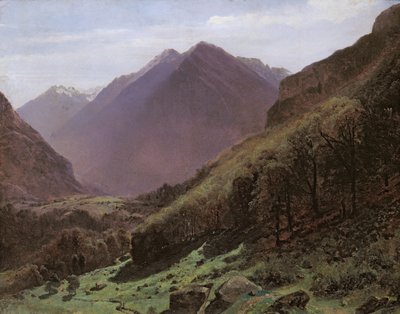 Étude de montagne, c.1840-43 - Alexandre Calame