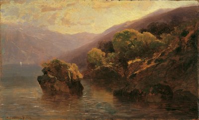 Partie du lac Léman - Alexandre Calame