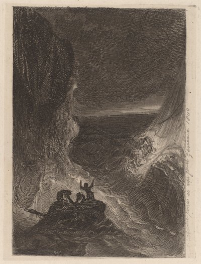 Naufrage - Alexandre Calame