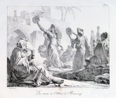 Danseurs arabes de la série 