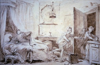 Ma chemise brûle - Alexandre Evariste Fragonard