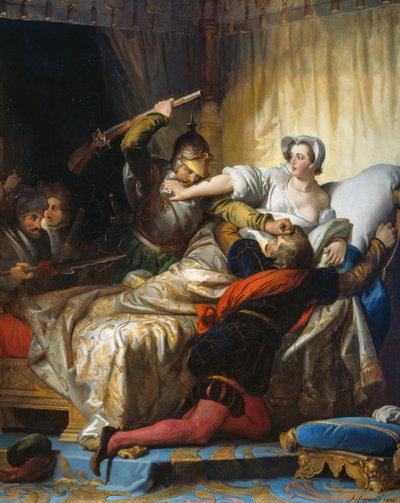 Massacre de la nuit de la Saint-Barthélemy (24 août) - Alexandre Evariste Fragonard