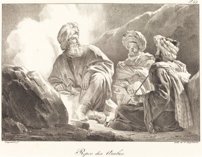 Repos des Arabes - Alexandre Evariste Fragonard