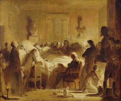 Les Derniers Moments de Charles-Ferdinand de France dans la salle d