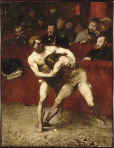 Lutteurs - Alexandre Falguière