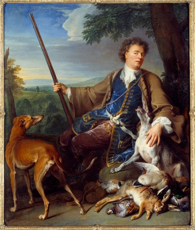 Autoportrait en chasseur - Alexandre Francois Desportes