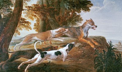 La Chasse au loup, vers 1720 - Alexandre Francois Desportes