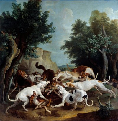 Chasse au loup - Alexandre Francois Desportes