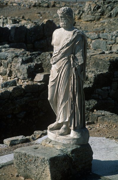 Espagne, Catalogne, La Escala, Ampurias grecque, Statue d