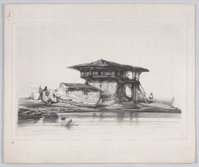 Une maison à Smyrne, 1839 - Alexandre Gabriel Decamps