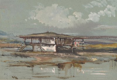 Une maison en Turquie, 1820-60 - Alexandre Gabriel Decamps